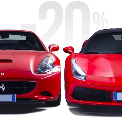 Prueba del Ferrari California + Ferrari 488 Spider