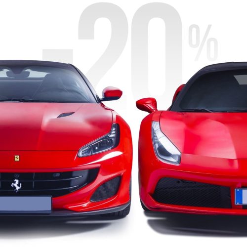 Prueba de conducción Ferrari Portofino + Ferrari 488 Spider
