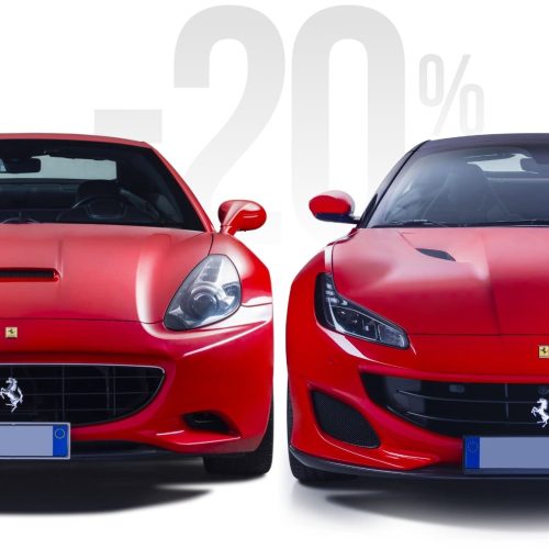 Prueba de conducción Ferrari California + Ferrari Portofino