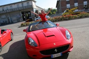 Conducir un Ferrari en Maranello