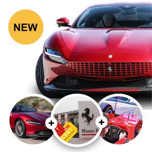 Pack Test drive Ferrari Roma + Simulador F1 + Museos
